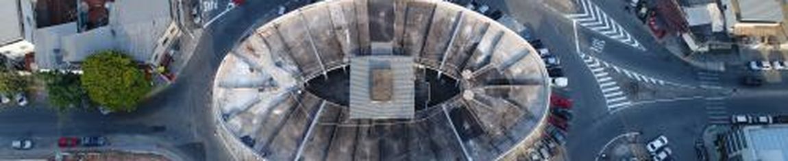 Mercado Central de Divinópolis - MG visto de cima. 