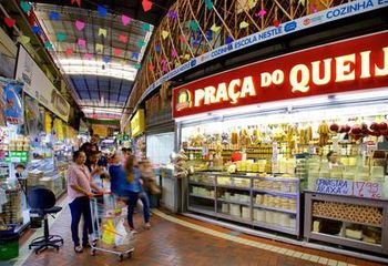Interior do Mercado Central de Belo Horizonte - MG.