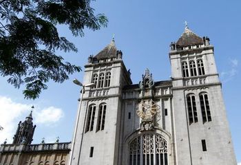 Torres do Mosteiro de São Bento em São Paulo - SP. 