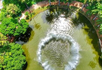 Campo de São Bento visto de cima em Niterói - RJ.