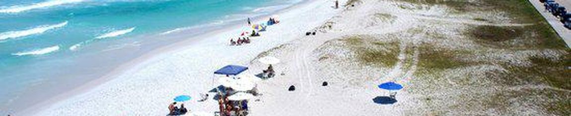 Vista aérea da Praia do Foguete em Cabo Frio - RJ.
