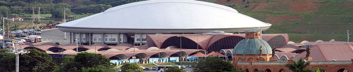 Vista para o Centro de Apoio ao Romeiro em Aparecida - SP.