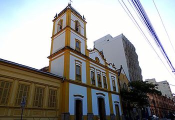 Vista externa da Igreja Nossa Senhora da Boa Morte em São Paulo - SP.