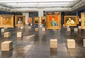 Acervo de obras em exposição no Museu de Arte de São Paulo - MASP.