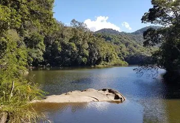 Açude do Camorim no Parque Estadual da Pedra Branca - RJ. 