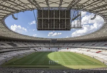 Interior do Mineirão em Belo Horizonte - MG.