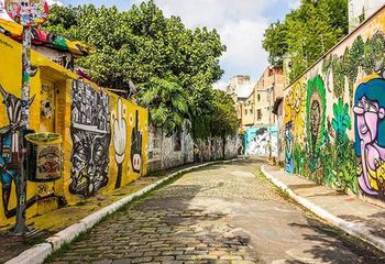 Beco do Batman na Vila Madalena - SP. 