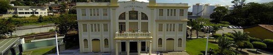 Vista aérea do Museu da Vale em Vila Velha - ES.