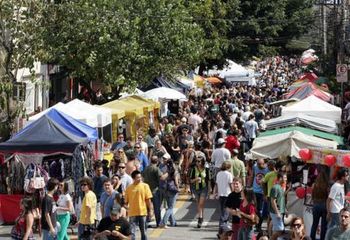 Feira de Arte da Vila Madalena - SP.