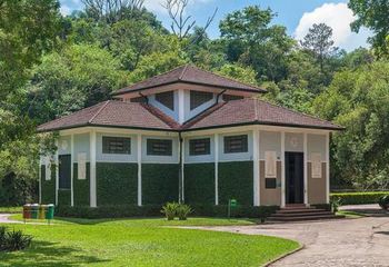 Sede do Museu Botânico localizado dentro do Jardim Botânico de São Paulo. 