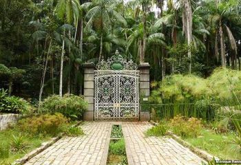 Portas de entrada do Jardim Botânico de São Paulo - SP. 
