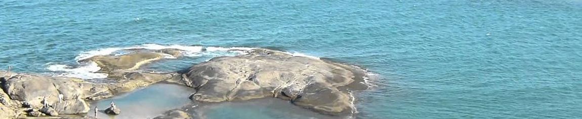 Vista da Praia dos Namorados em Guarapari - ES.