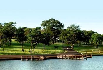 Vista do Parque das Nações Indígenas de Campo Grande - MS.