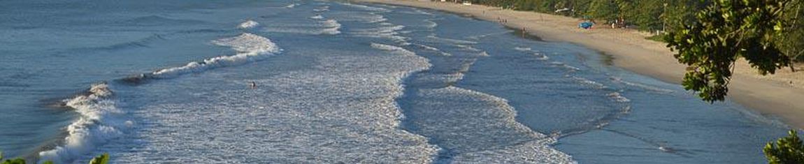 Vista da Praia das Toninhas em Ubatuba - SP.