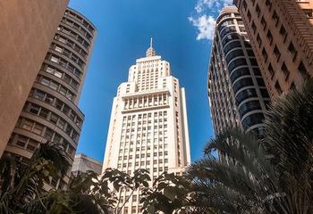 Vista do Farol Santander de São Paulo - SP. 