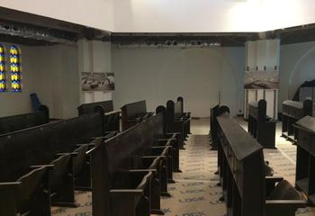 Salão interno do Templo no Museu Judaico de São Paulo - SP.