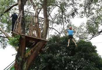 Arvorismo na Chapada Imperial em Brasília - DF.