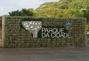 Fachada do Parque da Cidade Joventino Silva em Salvador - BA.