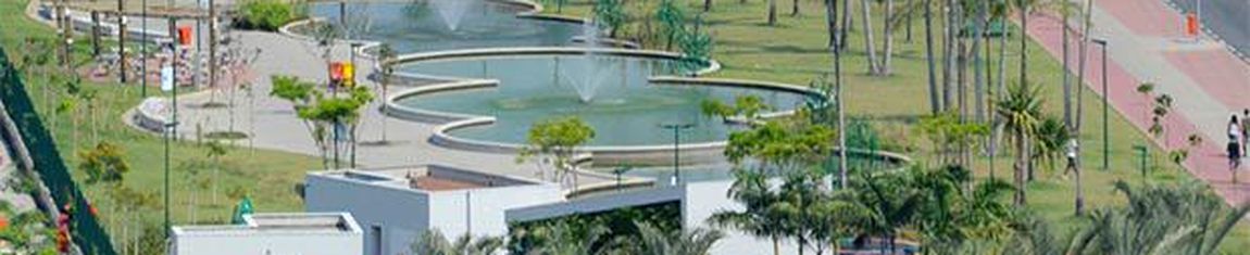 Vista do Parque Madureira, um dos maiores parques da cidade do Rio de Janeiro - RJ.