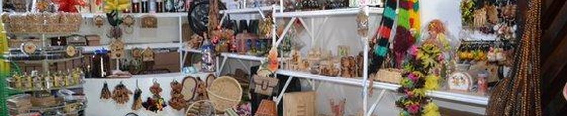 Artesanatos da Central de Artesanato Mestre Dezinho em Teresina - PI.