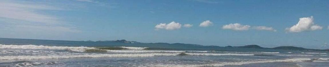 Vista do mar da Praia da Florestinha em Cabo Frio - RJ.