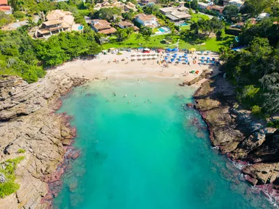 Praia do Pontal, uma das mais famosas de Arraial do Cabo - RJ.