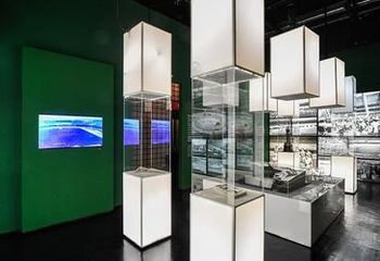 Exposição sobre a reforma do Mineirão em Belo Horizonte - MG. 